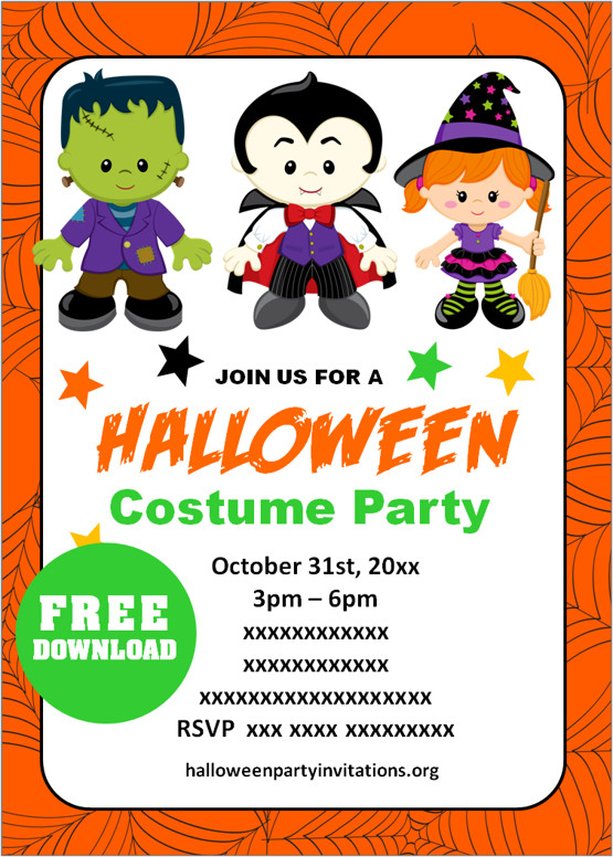 online halloween invitations