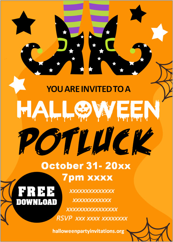 free printables halloween invitations